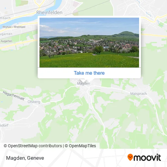 Magden map