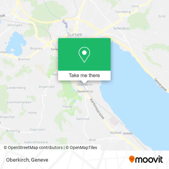 Oberkirch map