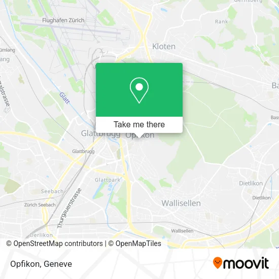 Opfikon map