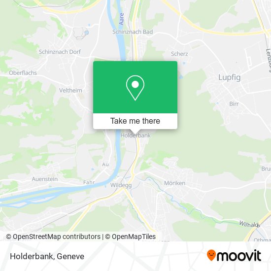 Holderbank map