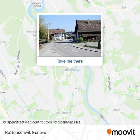 Rottenschwil map