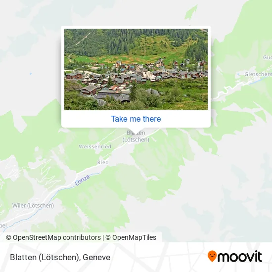 Blatten (Lötschen) map