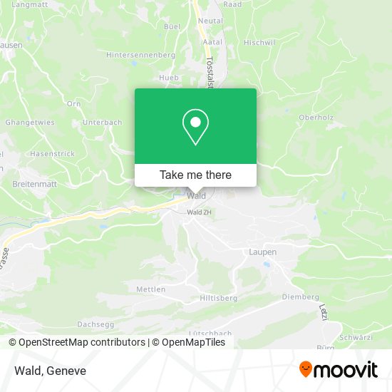 Wald map