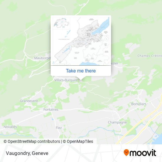 Vaugondry map