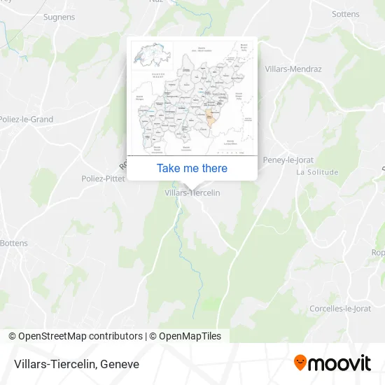 Villars-Tiercelin map