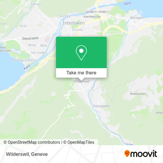 Wilderswil map