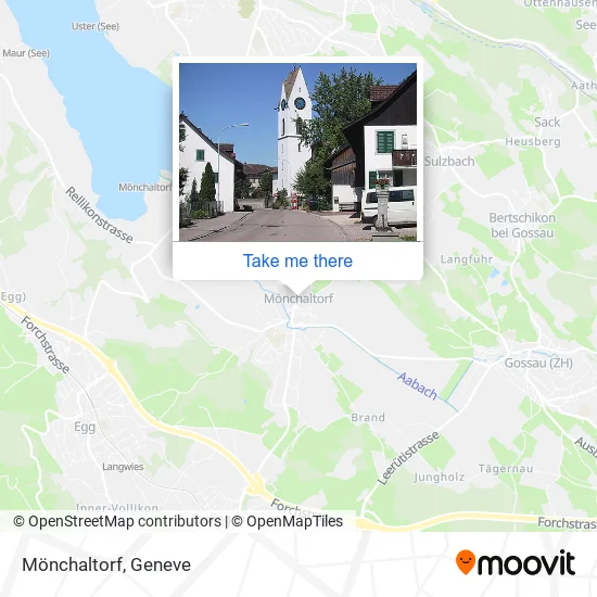 Mönchaltorf map