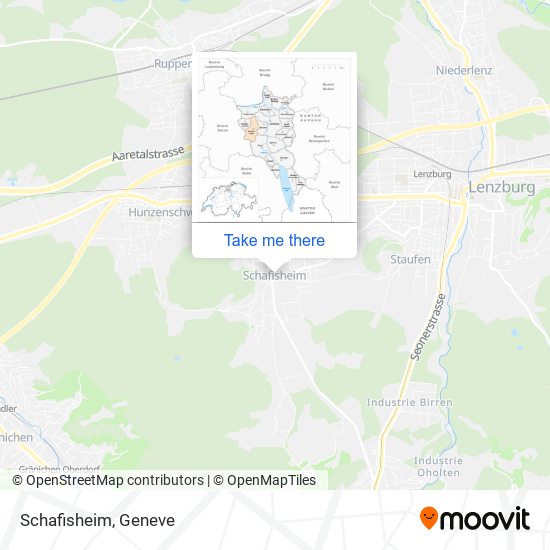 Schafisheim map