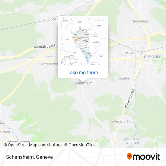 Schafisheim map