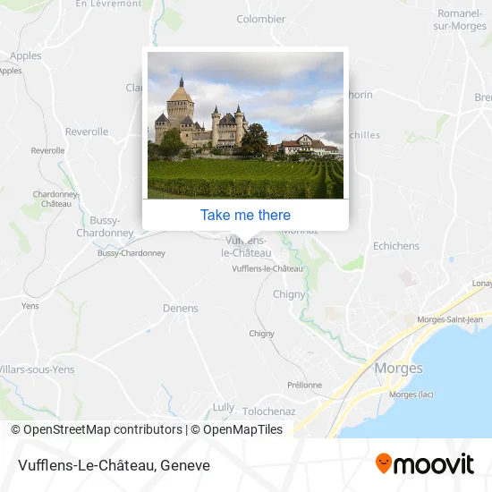 Vufflens-Le-Château map