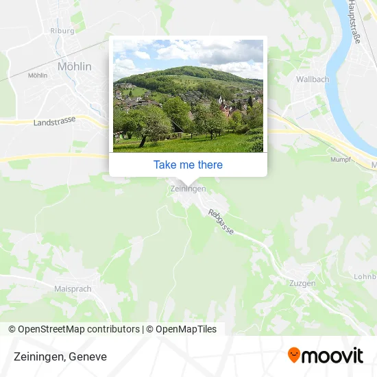 Zeiningen map