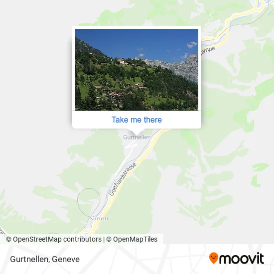 Gurtnellen map