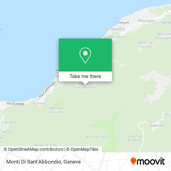 Monti Di Sant'Abbondio map