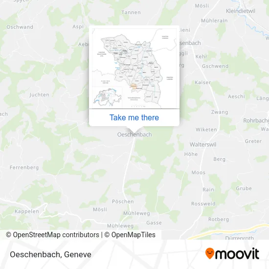 Oeschenbach map