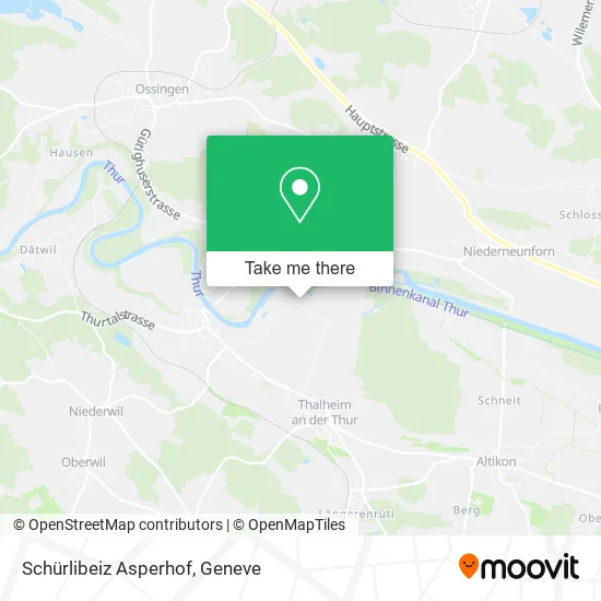 Schürlibeiz Asperhof map