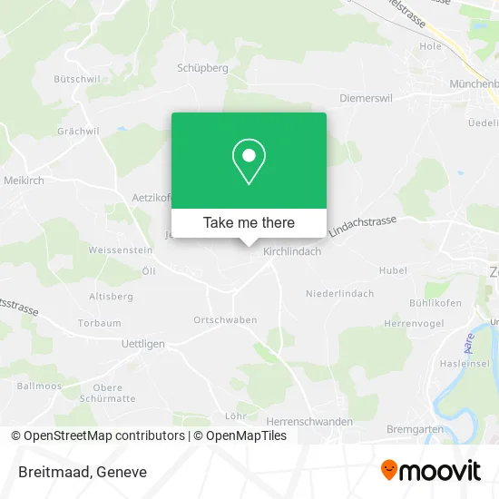 Breitmaad map