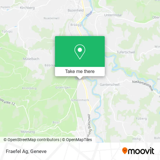 Fraefel Ag map