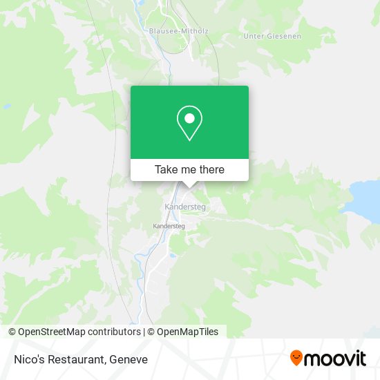 Nico's Restaurant map