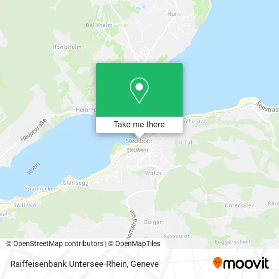Raiffeisenbank Untersee-Rhein map