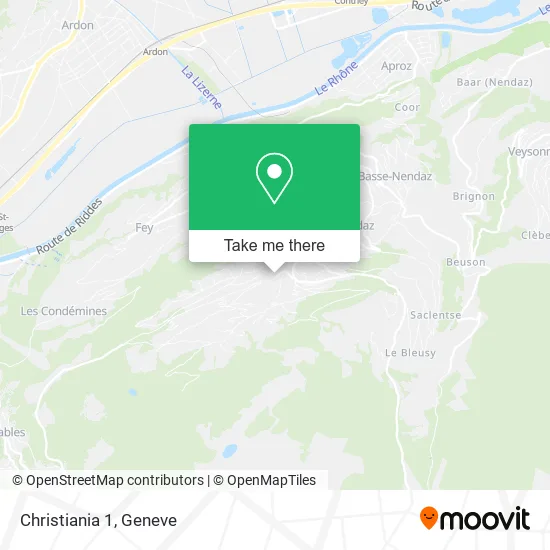 Christiania 1 map