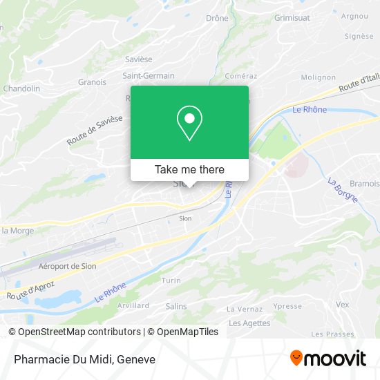 Pharmacie Du Midi map