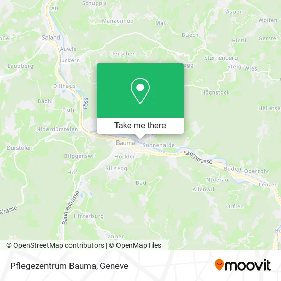 Pflegezentrum Bauma map