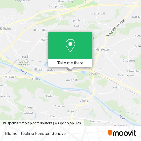 Blumer Techno Fenster map