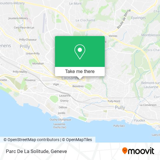 Parc De La Solitude map