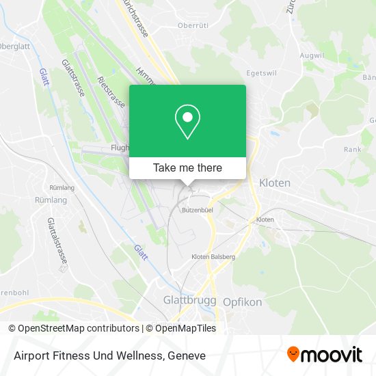 Airport Fitness Und Wellness map