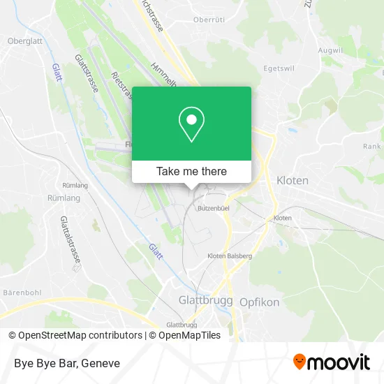 Bye Bye Bar map