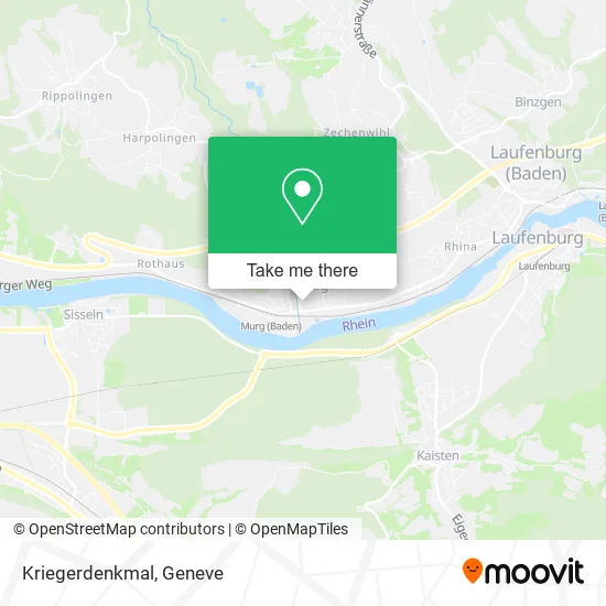 Kriegerdenkmal map