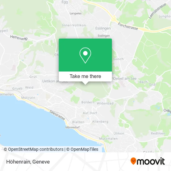 Höhenrain map