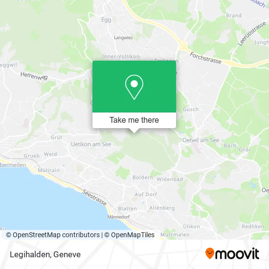 Legihalden map