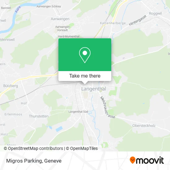 Migros Parking map