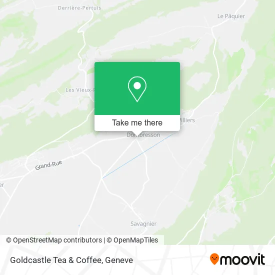 Goldcastle Tea & Coffee map