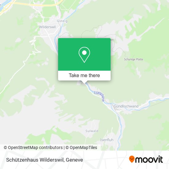Schützenhaus Wilderswil map