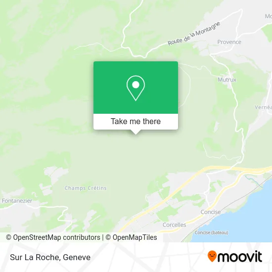 Sur La Roche map