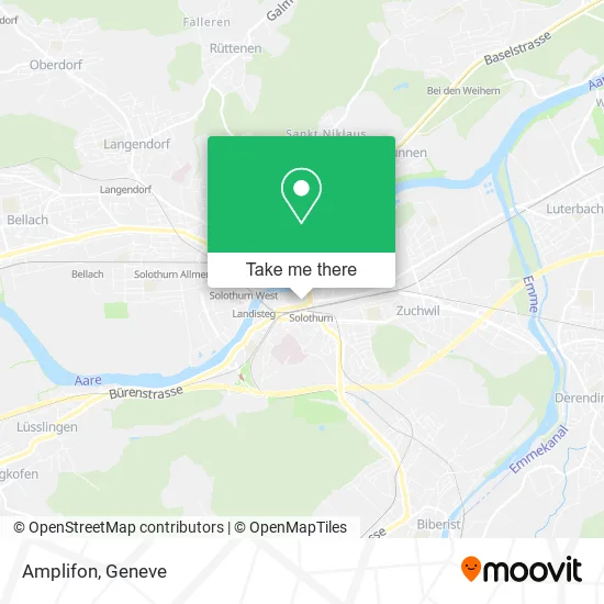 Amplifon map