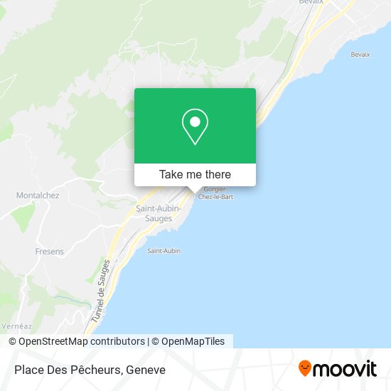 Place Des Pêcheurs map