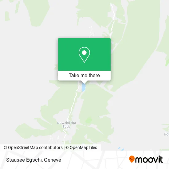 Stausee Egschi map