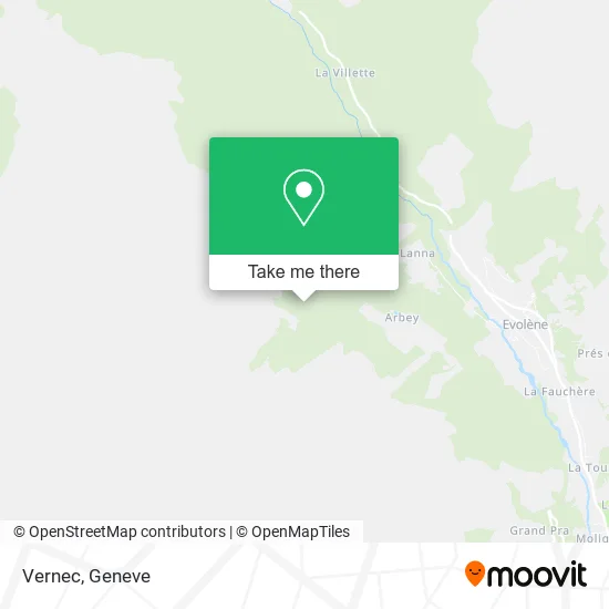 Vernec map