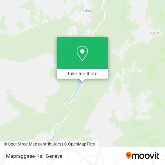 Mapraggsee-Ksl map