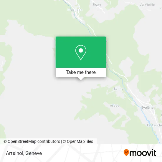 Artsinol map
