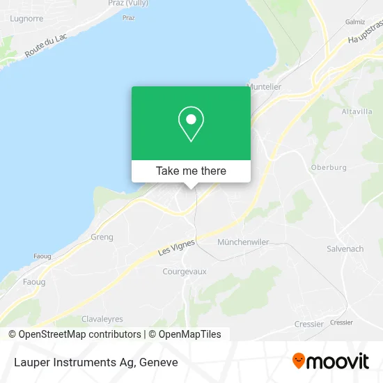 Lauper Instruments Ag map