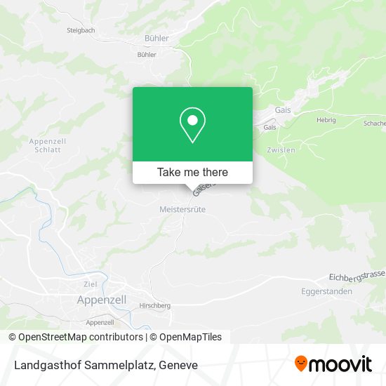 Landgasthof Sammelplatz map