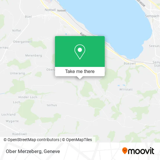 Ober Merzeberg map