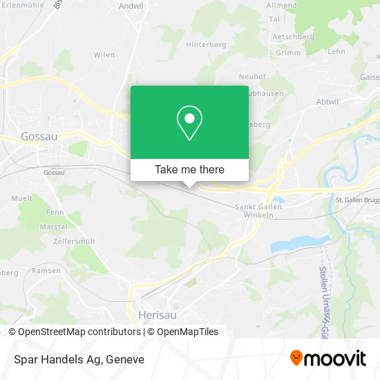 Spar Handels Ag map