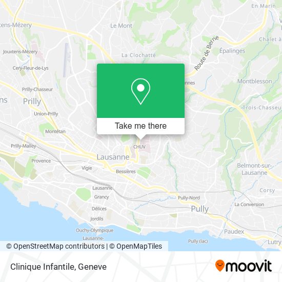 Clinique Infantile map