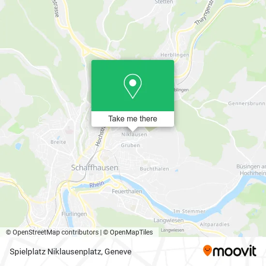 Spielplatz Niklausenplatz map