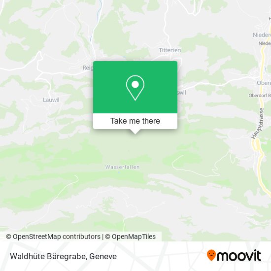 Waldhüte Bäregrabe map